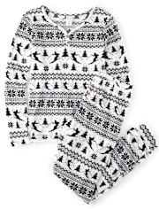 Pijamas térmicos de esquí para mujer
