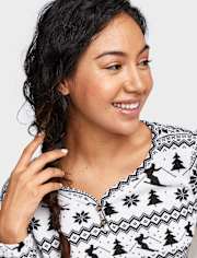 Pijamas térmicos de esquí para mujer