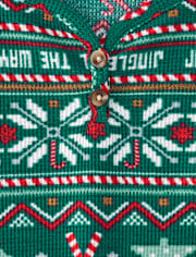 Pijama térmico Fairisle familiar a juego para mujer