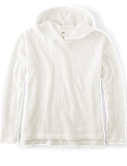 Womens Oversized Thermal Hooded Top