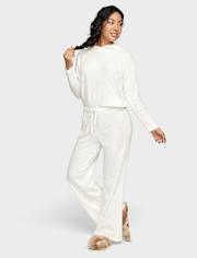 Pantalones térmicos acampanados para mujer