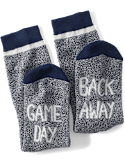 Calcetines del día del juego para hombre