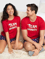 Adult Christmas Graphic Sleep Tee