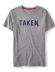 Camiseta para dormir con estampado del día de San Valentín para hombre