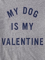 Camiseta para dormir con estampado del día de San Valentín para hombre