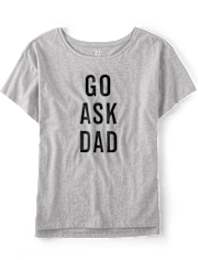 Camiseta para dormir con estampado gráfico para mujer