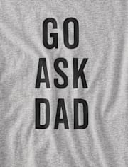 Camiseta para dormir con estampado gráfico para mujer