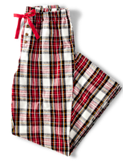 Womens Print Flannel Pajama Pants
