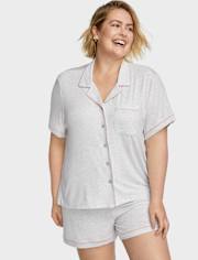 Conjunto de pijama y pantalones cortos de modal para mujer