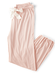 Womens Tie-Front Modal Pajama Pants