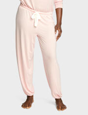 Womens Tie-Front Modal Pajama Pants