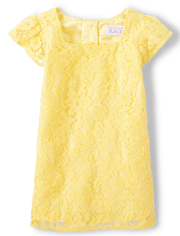 Toddler Girls Mommy And Me Lace Shift Dress