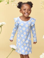 Baby And Toddler Girls Daisy Flutter Dress