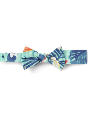 Baby Girls Tropical Bow Headwrap
