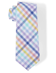 Cravate vichy pour garçon