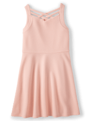 Robe à bretelles pour filles
