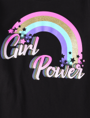 Girls Girl Power Graphic Tee