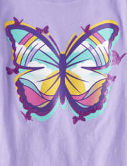 Lot de 3 t-shirts graphiques Icon pour fille