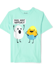 Boys Easter Eggs Graphic Tee