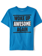Boys Awesome Graphic Tee