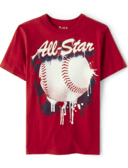 Camiseta con gráfico All-Star para niño
