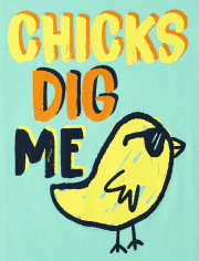 Baby And Toddler Boys Chicks Graphic Tee