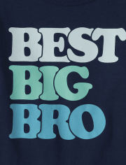 Baby And Toddler Boys Big Bro Graphic Tee