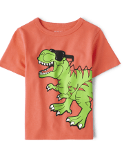 Baby And Toddler Boys Dinosaur Graphic Tee