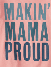 T-shirt graphique Mama pour bébés et tout-petits garçons