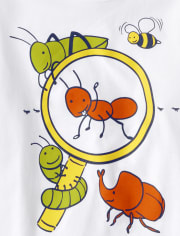 Baby And Toddler Boys Bug Graphic Tee