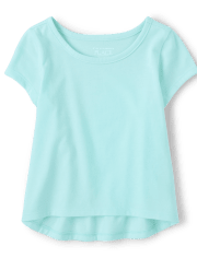 Toddler Girls High Low Tee Shirt