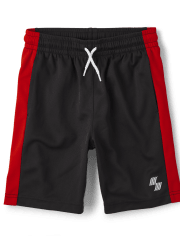 Short de basketball performant à rayures latérales pour garçon