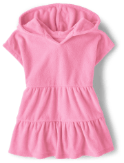 Baby And Toddler Girls Tiered Cover-Up