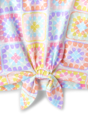 Toddler Girls Print Tank Top 4-Pack