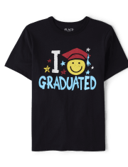 Unisex Kids I Graduated Graphic Tee