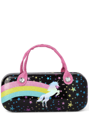 Girls Rainbow Unicorn Sunglasses Case