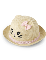 Toddler Girls Cat Hat