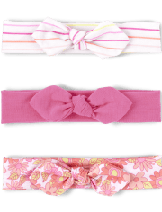 Baby Girls Floral Headwrap 3-Pack