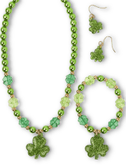 Girls St. Patrick's Day 3-Piece Jewelry Set