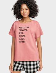 Womens Graphic Sleep Tee