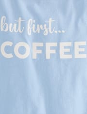 Camiseta para dormir con estampado gráfico para mujer