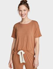 Top de pijama modal para mujer