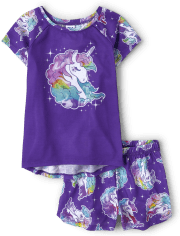 Pijamas de unicornio para niñas