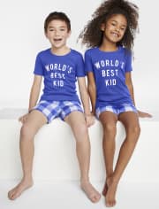 Unisex Kids Matching Family Best Kid Pajamas