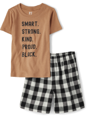 Boys Smart Strong Kind Pajamas
