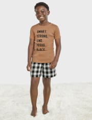 Boys Smart Strong Kind Pajamas