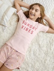 Girls Sunday Vibes Pajamas
