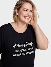 Womens Graphic Modal Sleep Shirt