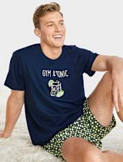 Mens Graphic Sleep Tee