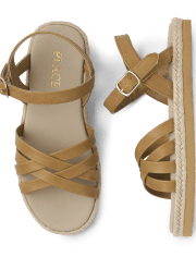 Girls Espadrille Sandals